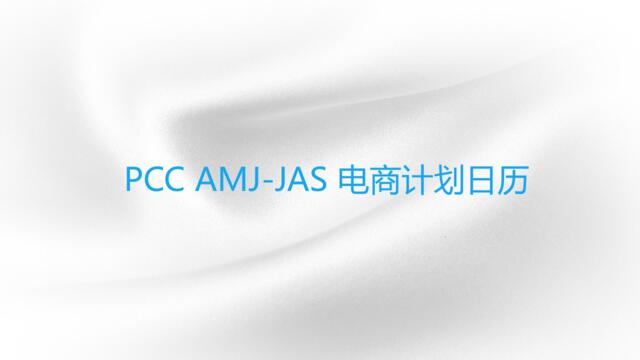 PCCAMJ-JAS电商计划日历