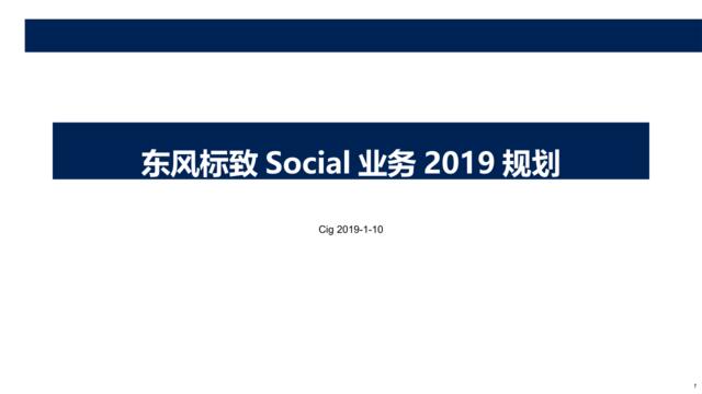 20200330-东风标致Socia业务2019规划