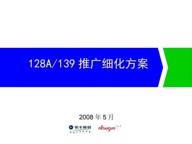 128A139推广细化（080619）