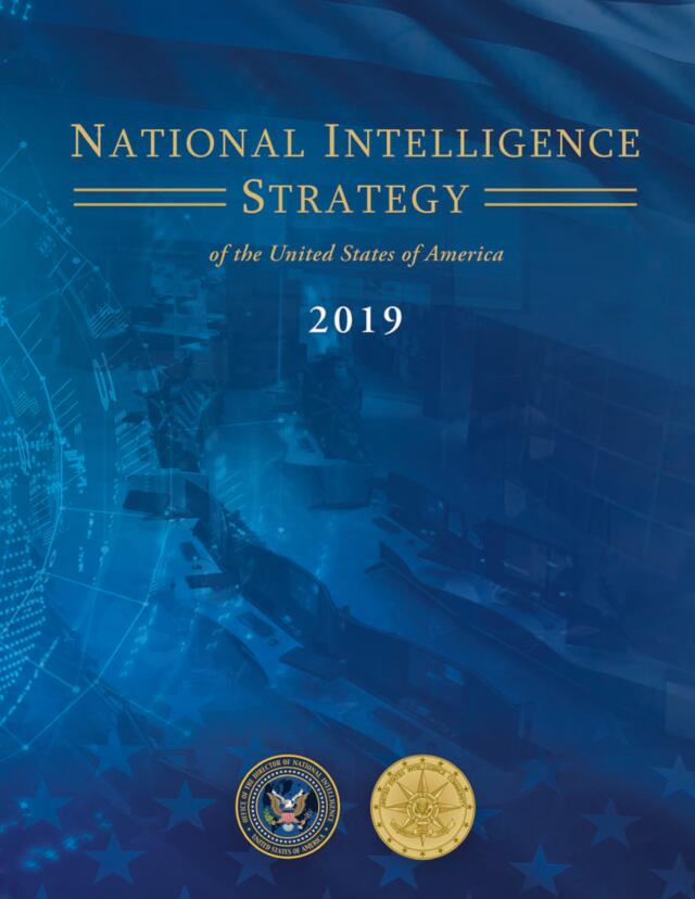 白宫-2019美国国家情报战略（英文）-2019.1-36页
