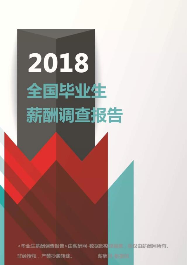 薪酬网-2018毕业生薪酬调研报告-2019.2-28页