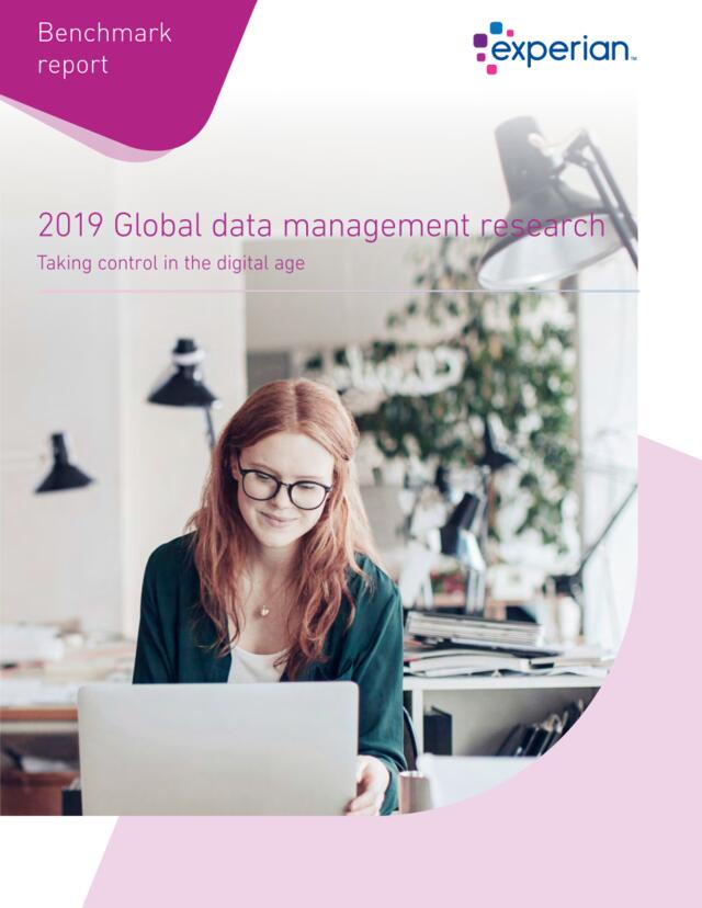 Experian-2019全球数据管理调查报告（英文）-2019.3-20页