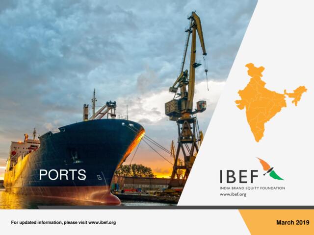 IBEF-印度港口业报告（2019年3月）（英文）-2019.3-36页