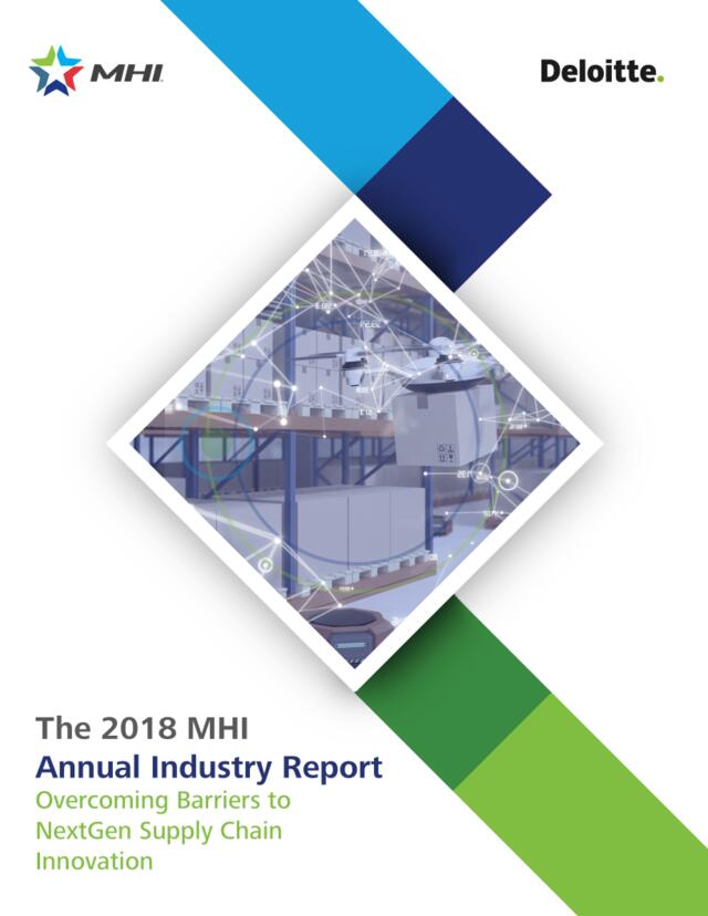MHI&德勤-2019MHI报告出炉：未来3-5年物流供应链技术实用性见解-2019.4-51页