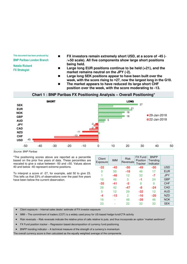 巴黎银行-全球-外汇市场-外汇定位分析-20180129-12页