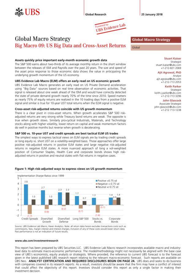 瑞银-全球-宏观策略-大宏观09：美国大数据和跨资产收益-2018.1.25-27页