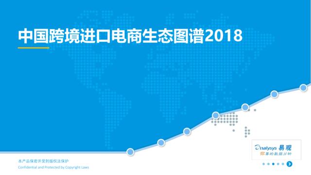 易观：中国跨境进口电商生态图谱2018