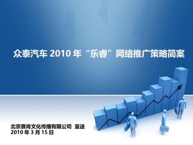 2010众泰汽车“乐睿”网络推广策略简案-42P