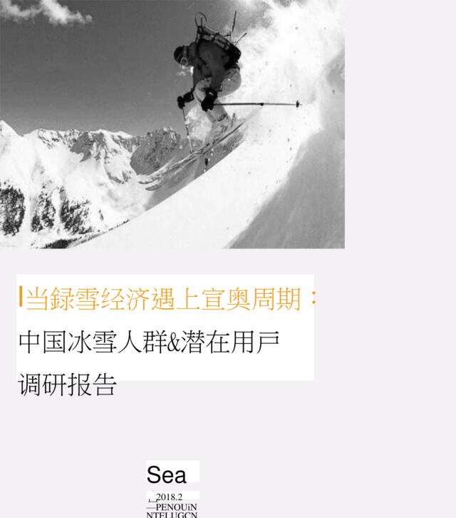 企鹅智酷：2018中国冰雪人群&潜在用户调研报告